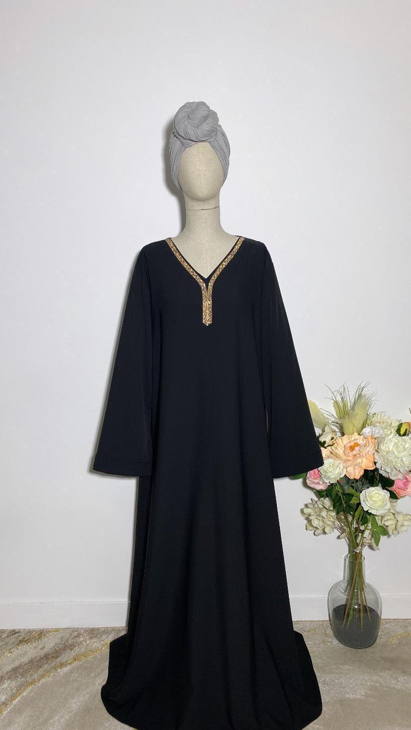 ABAYA NERMIN NOIRE