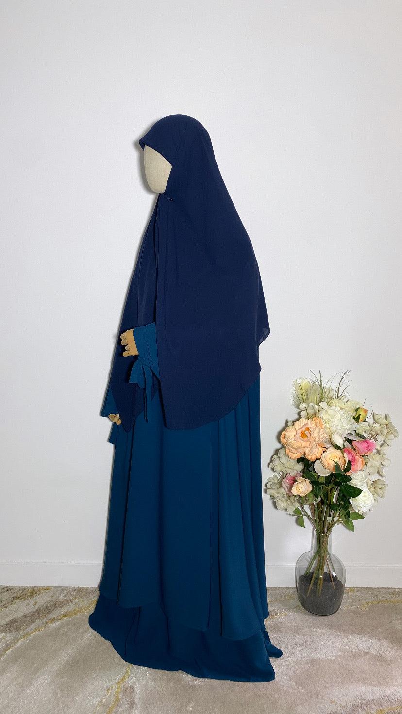 Hijab Carré Marine