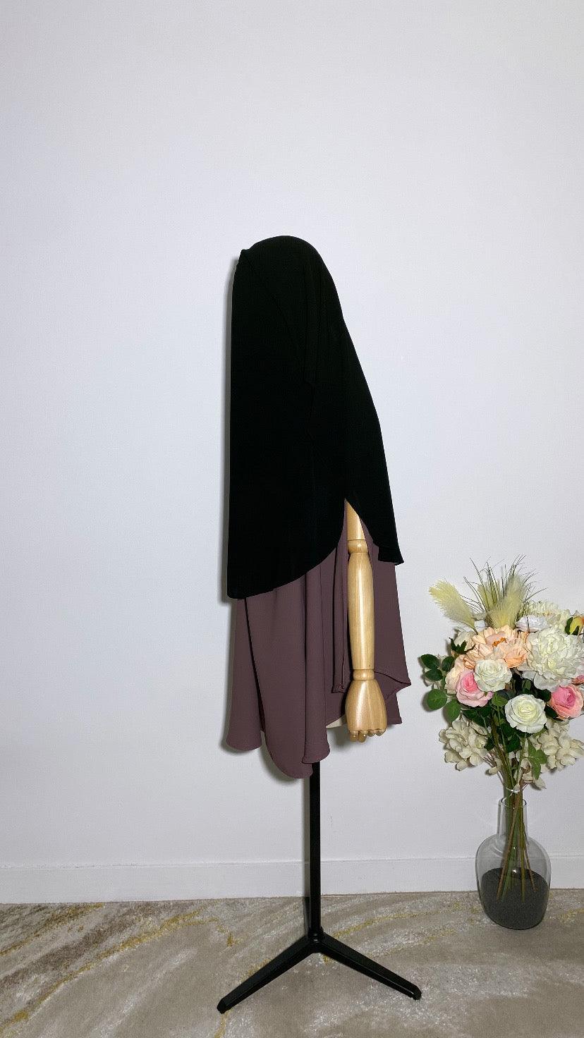 Sitar Niqab Khaleeji Noir