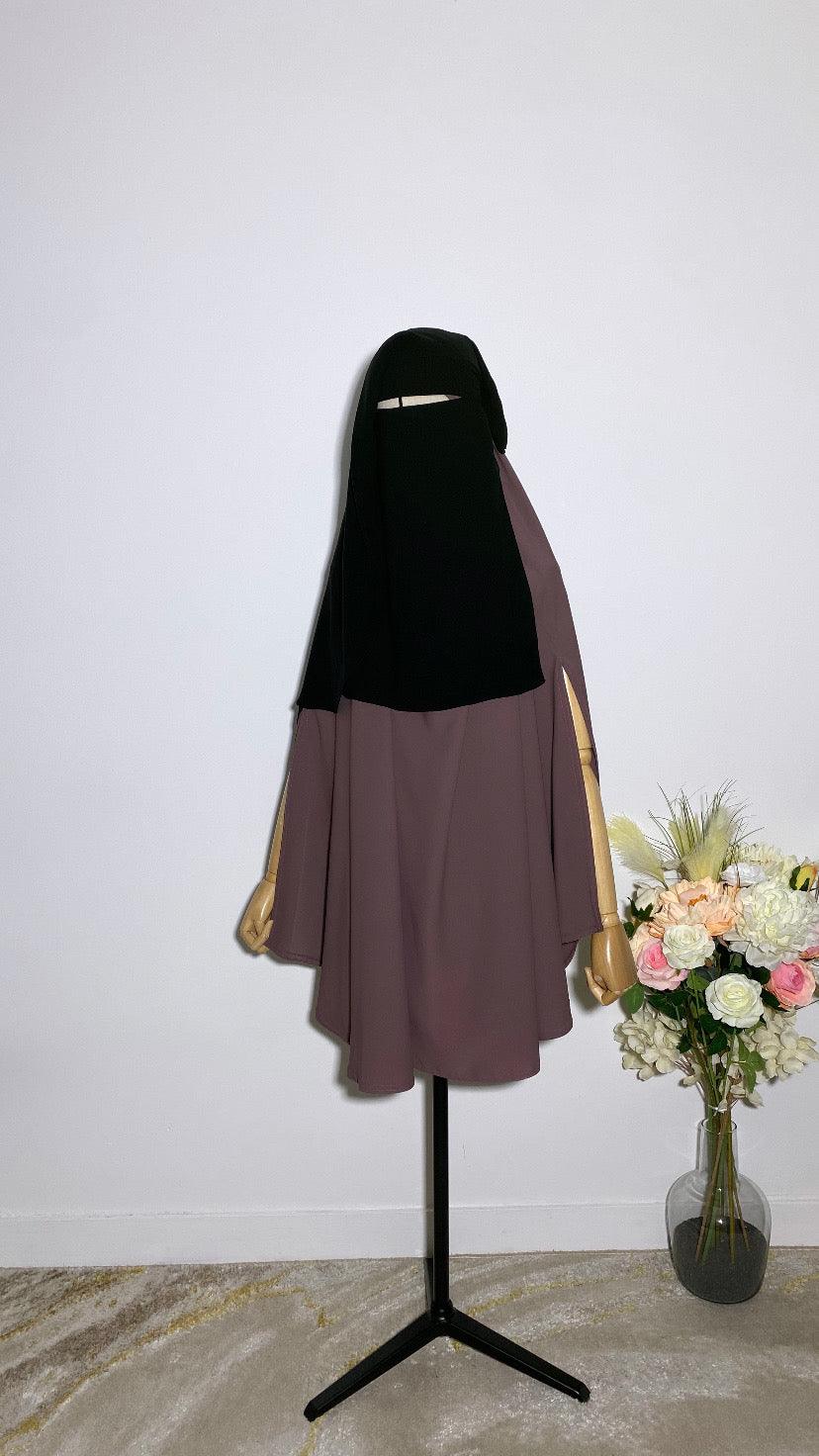 Sitar Niqab Khaleeji Noir