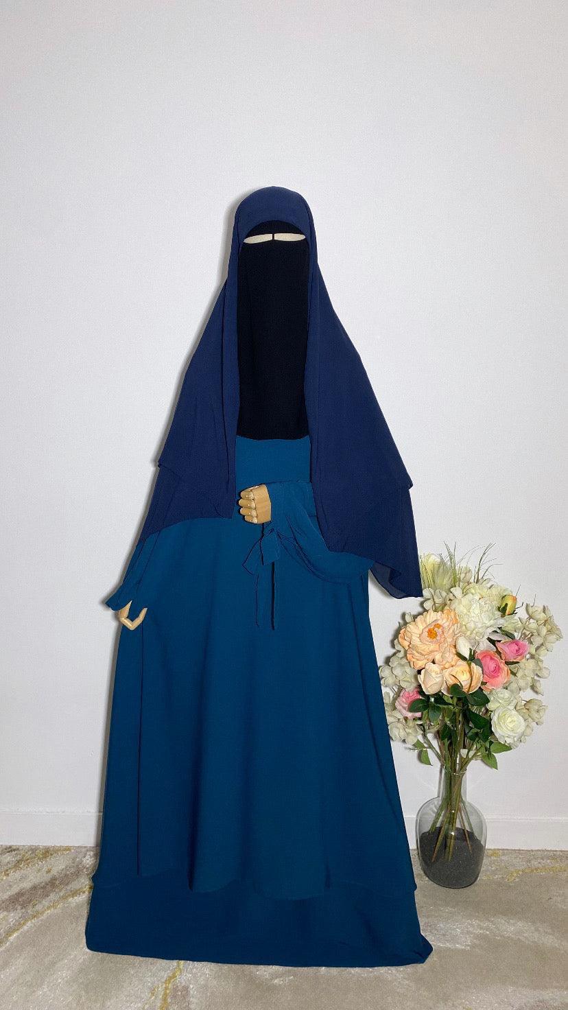 Hijab Carré Marine