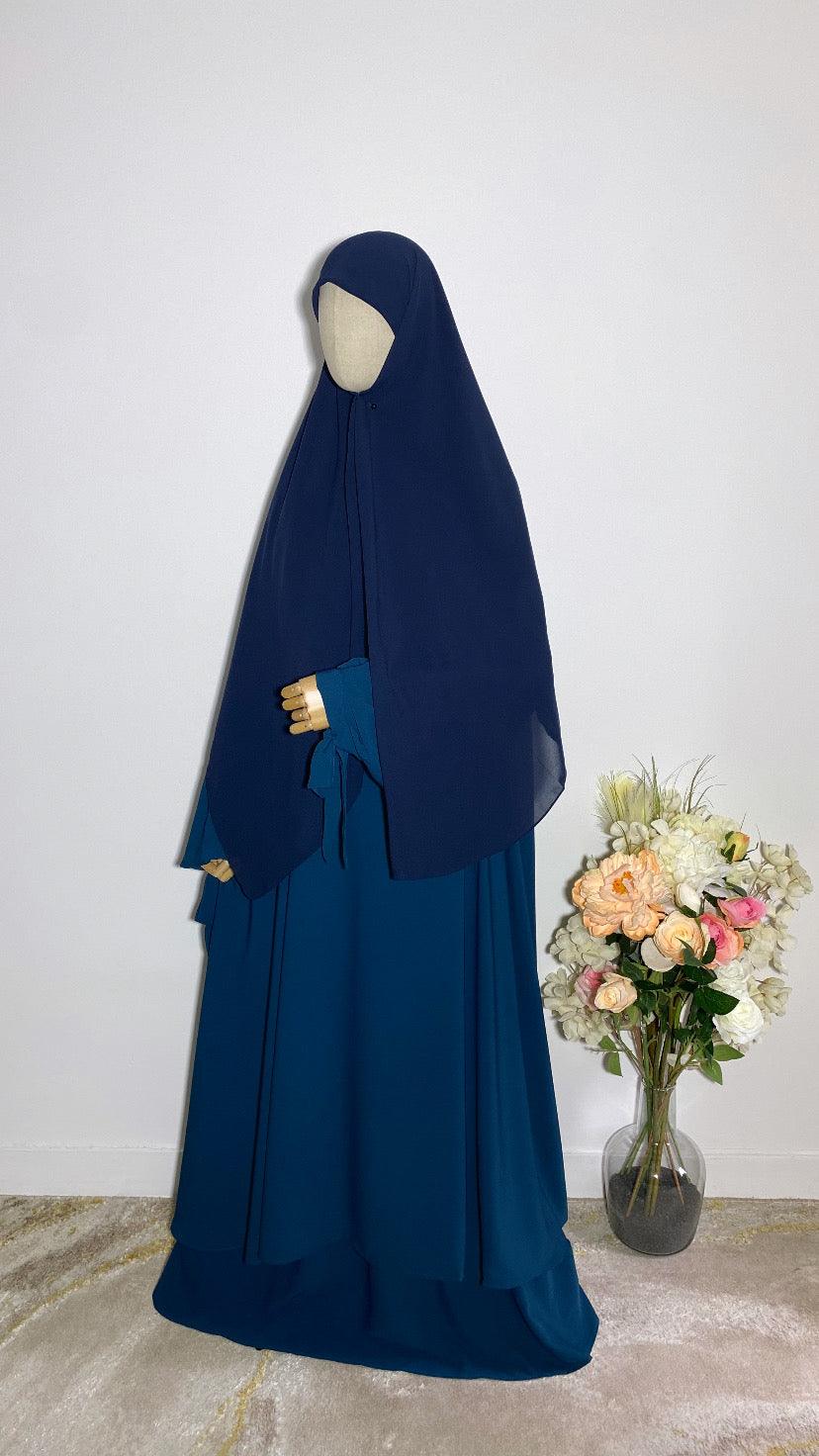 Hijab Carré Marine