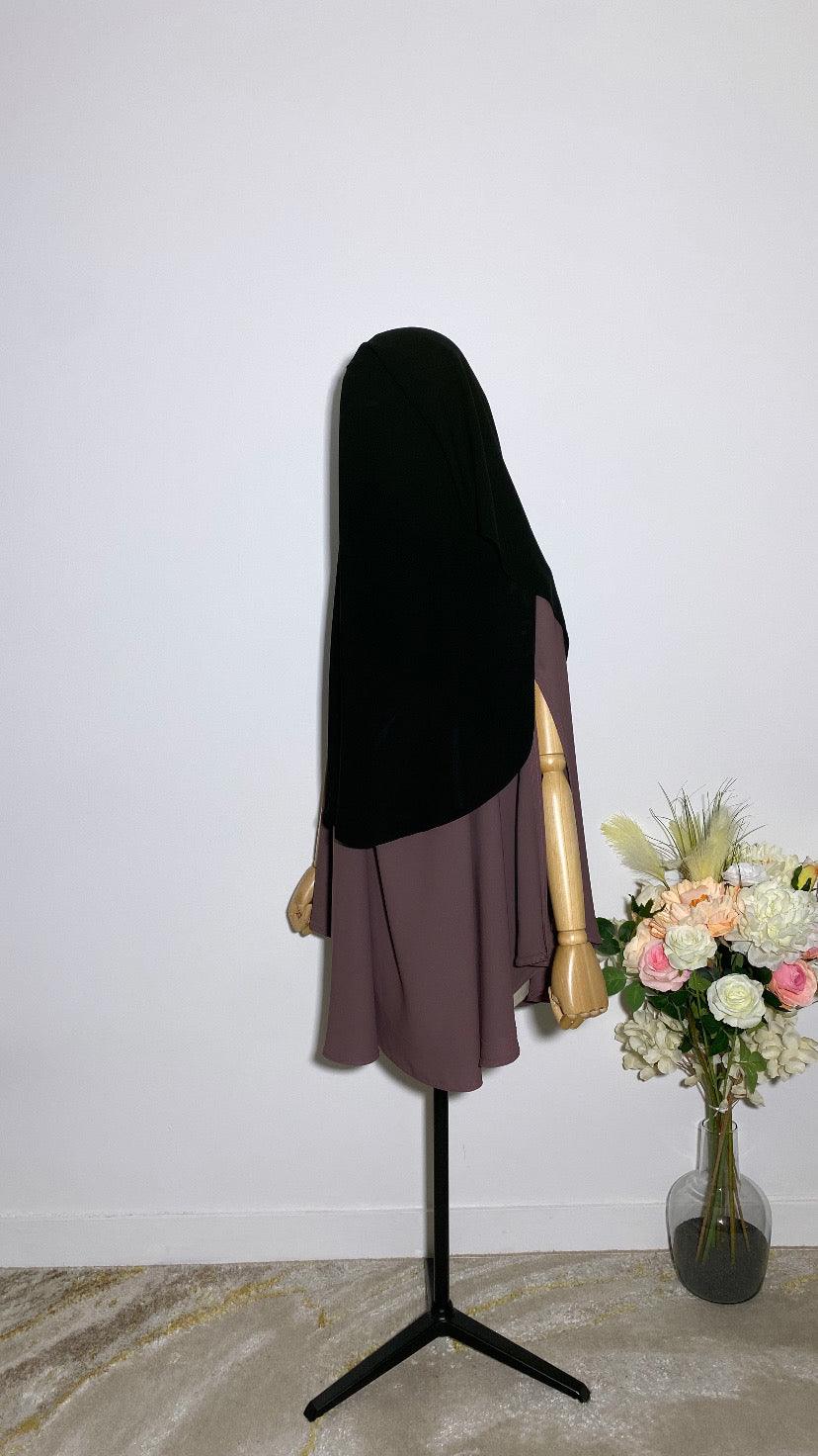 Sitar Niqab Khaleeji Noir