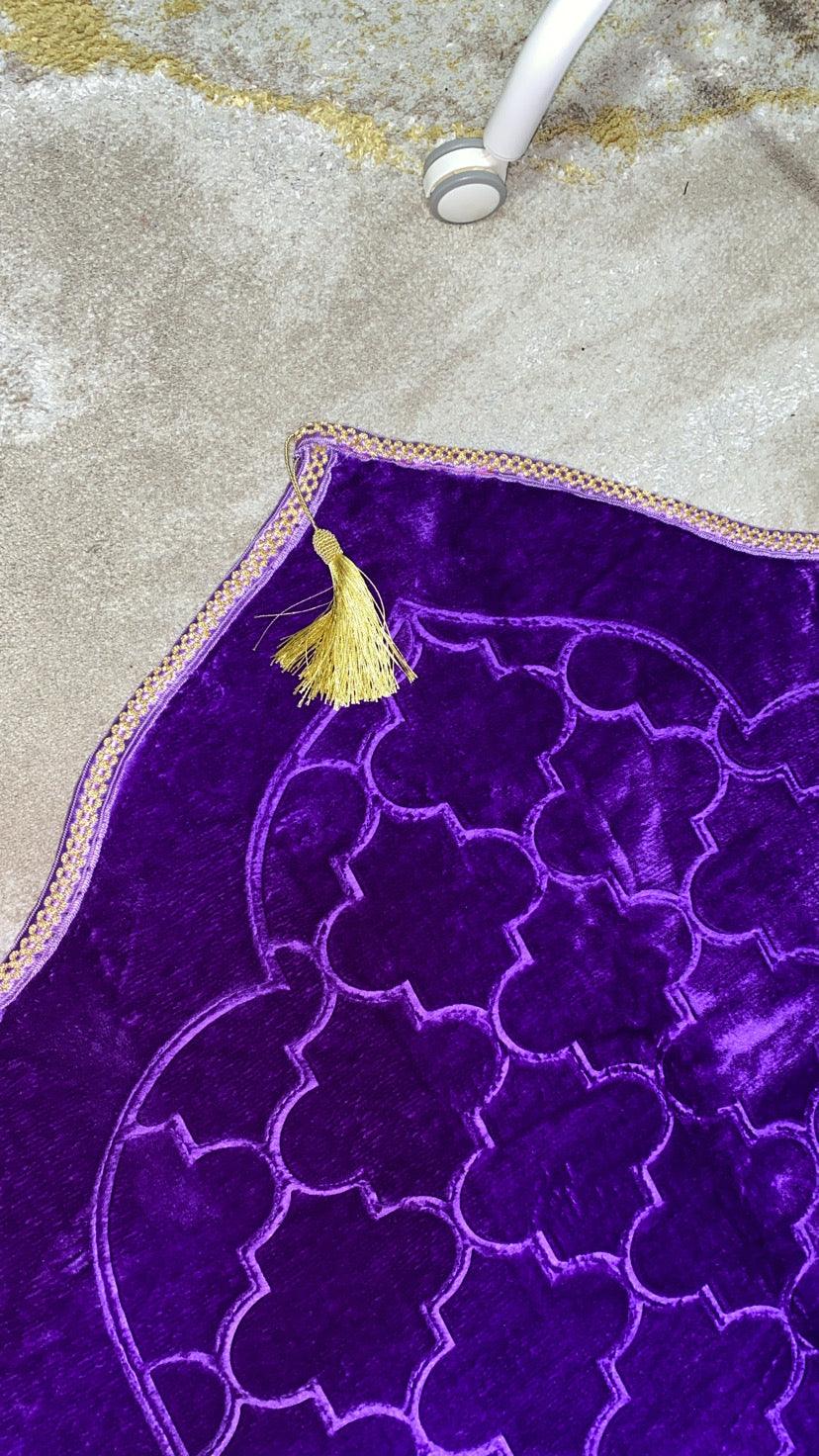 TAPIS DE PRIÈRE VIOLET