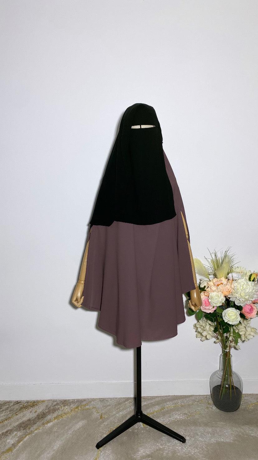 Sitar Niqab Khaleeji Noir