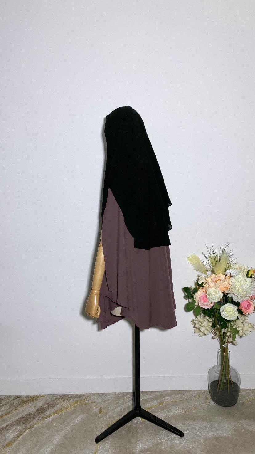 Sitar Niqab Khaleeji Noir