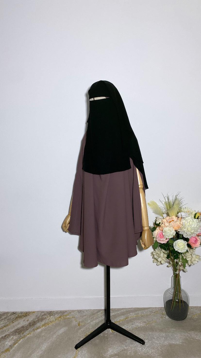 Sitar Niqab Khaleeji Noir