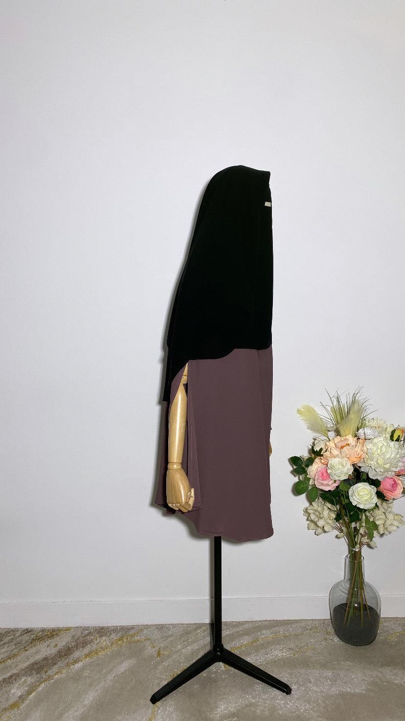 Sitar Niqab Khaleeji Noir