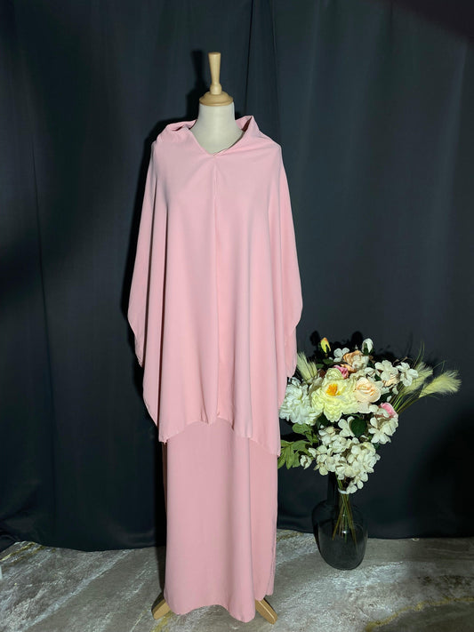 ABAYA RIHEB ROSE - BAYT AL MUMIN