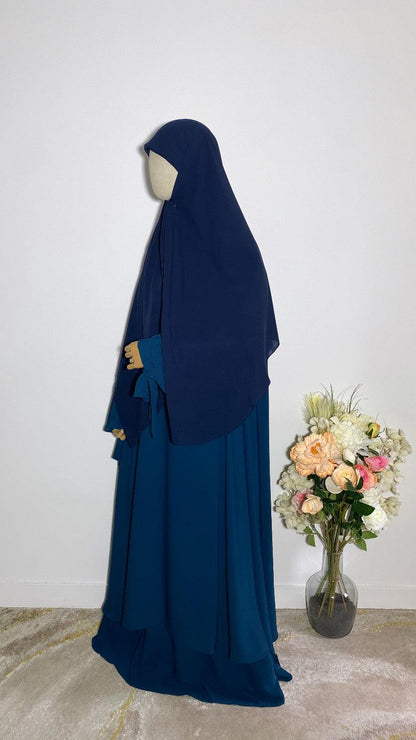 Hijab Carré Marine