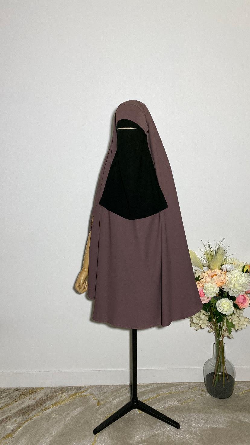 NIQAB PULL DOWN - CAP NOIR - BAYT AL MUMIN