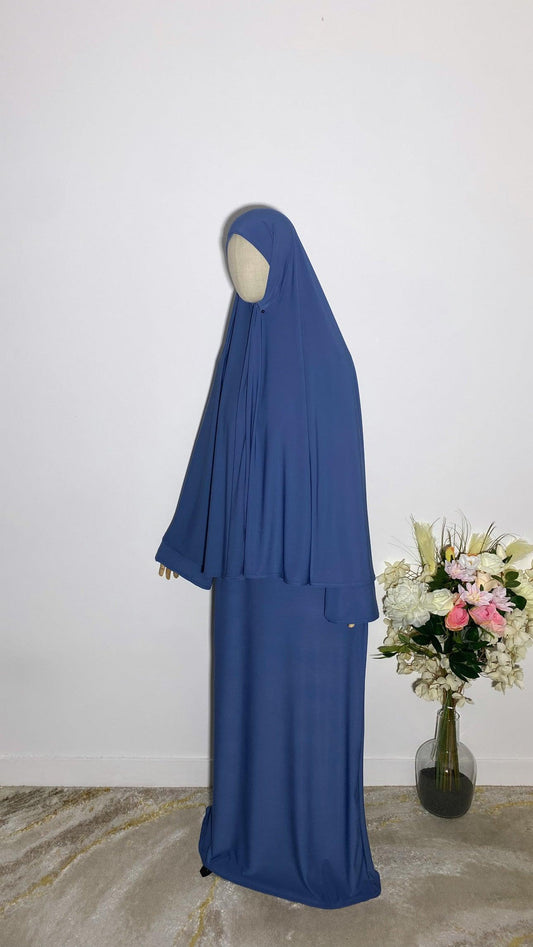 Set Sajda Bleu
