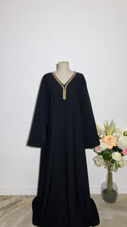 ABAYA NERMIN NOIRE