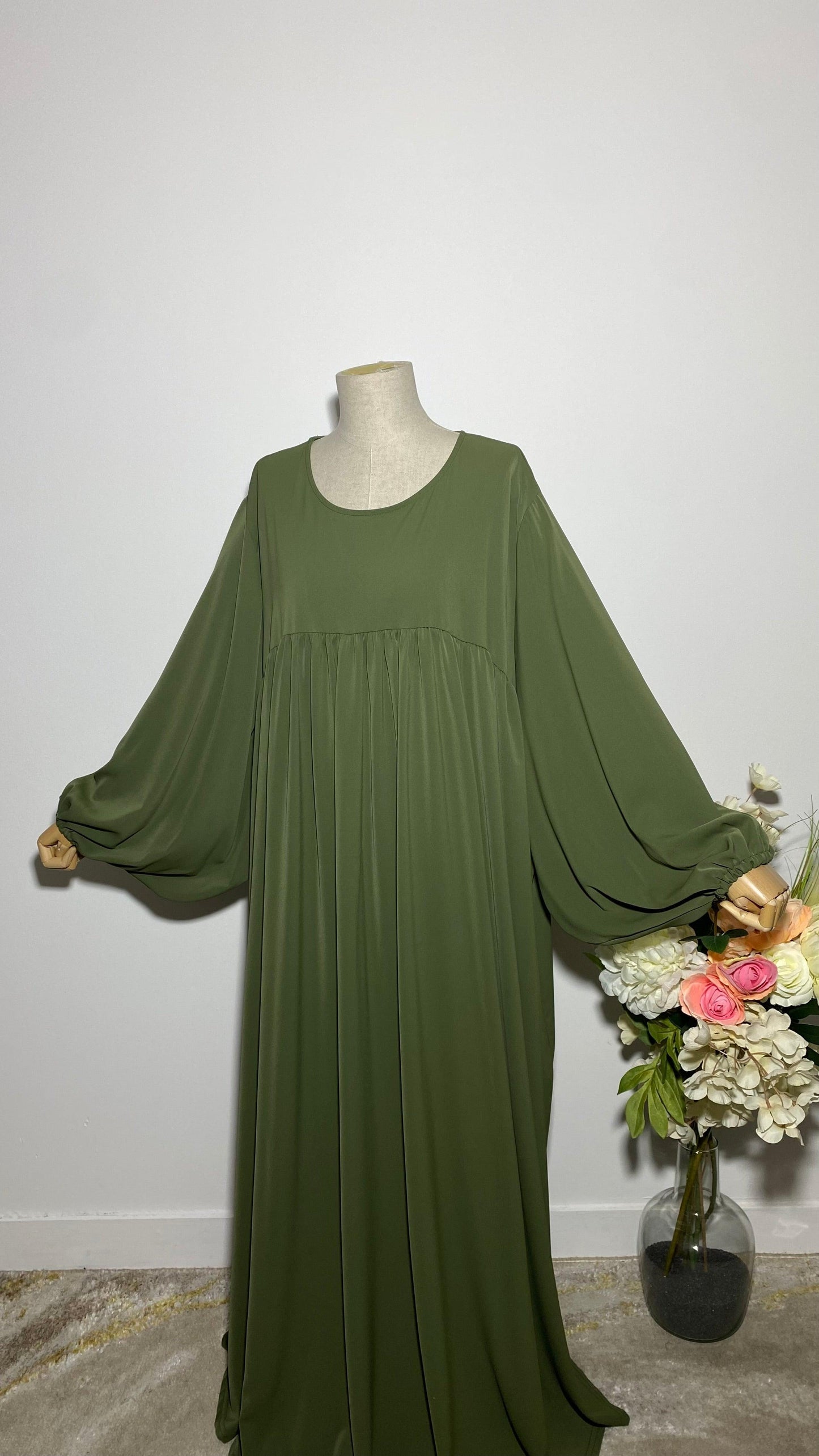 ABAYA JINA OLIVE - BAYT AL MUMIN