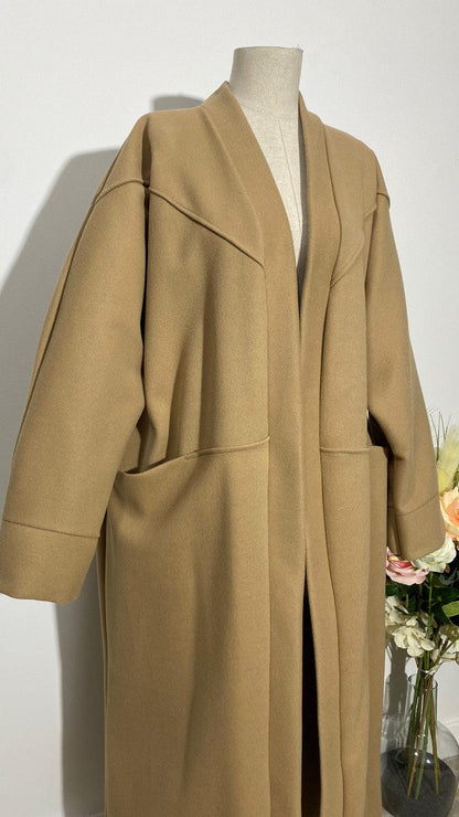 MANTEAU BEIGE - BAYT AL MUMIN