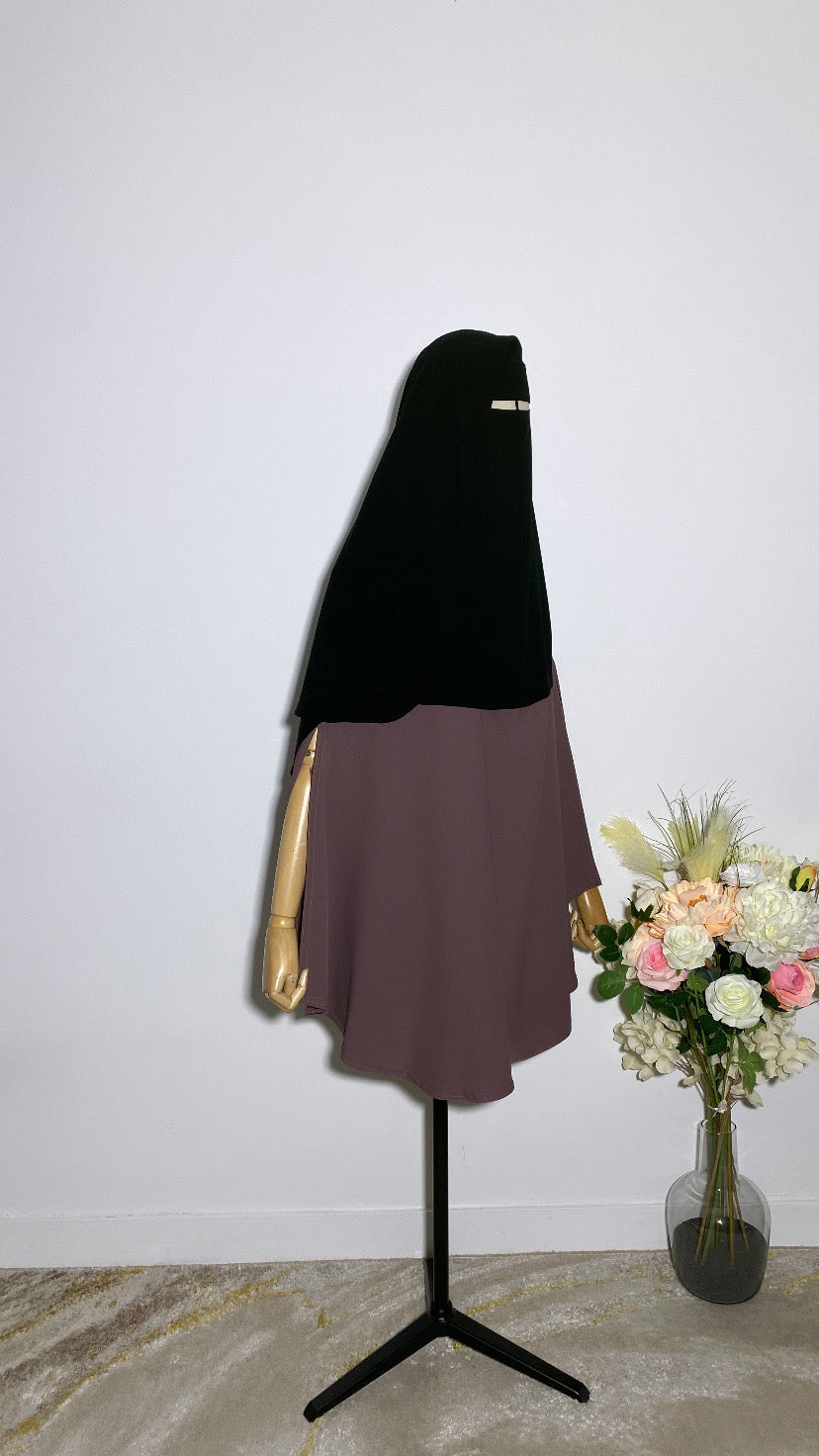 SITAR - NIQAB KHALEEJI NOIR