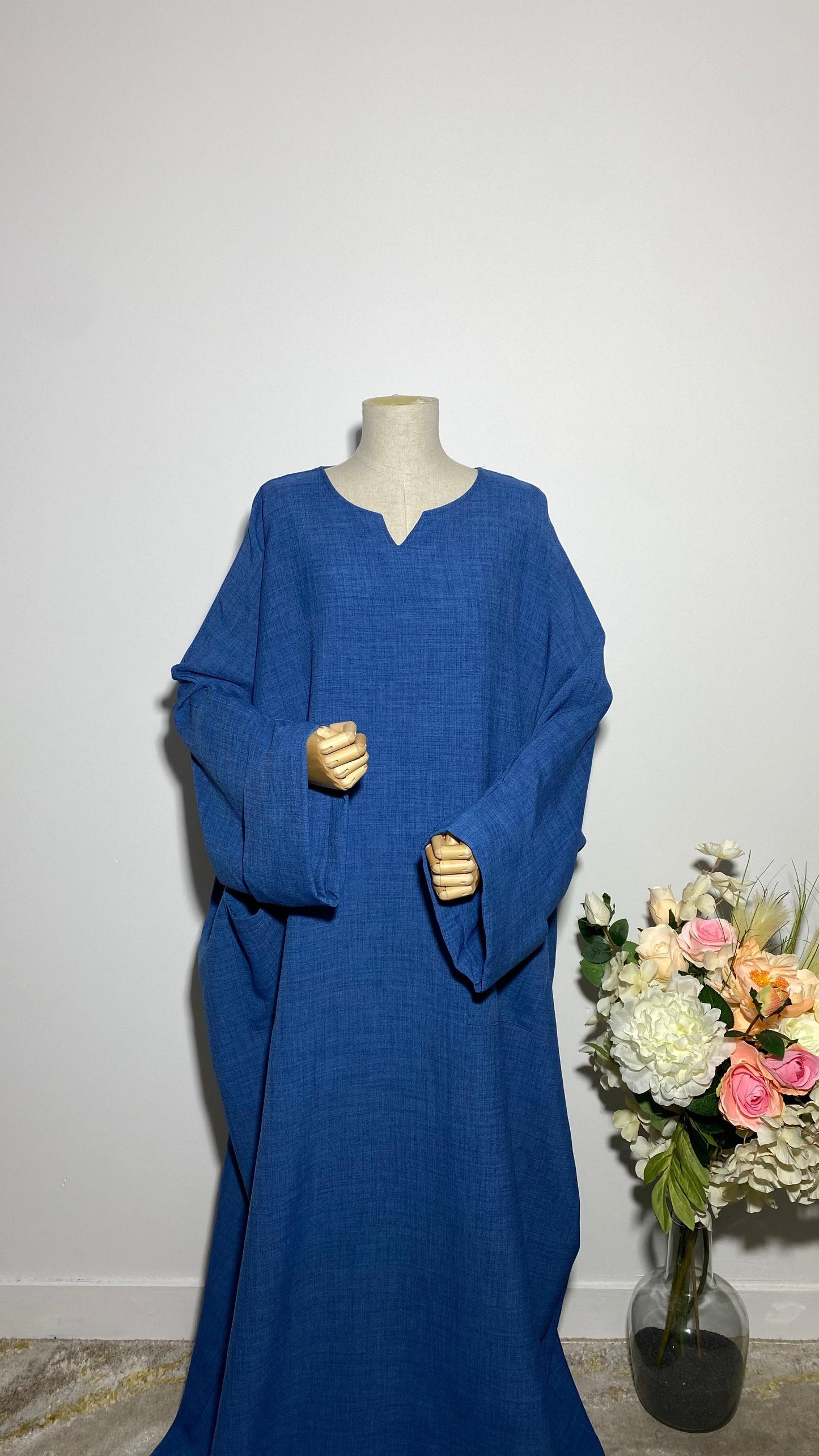 ABAYA YUMNA DENIM - BAYT AL MUMIN