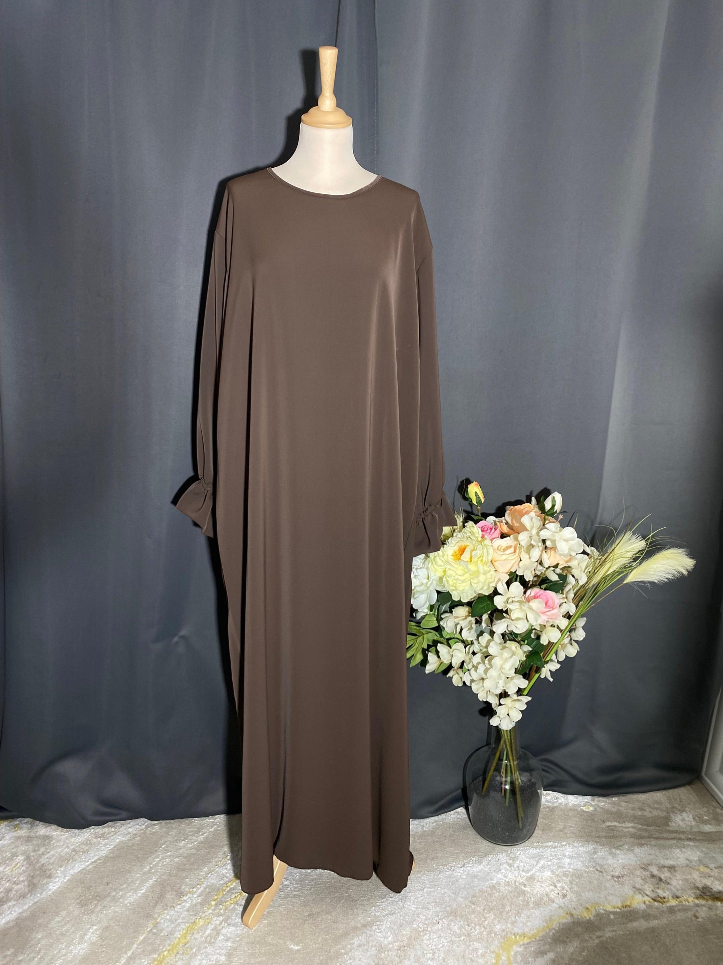 ABAYA ISRA MARRON - BAYT AL MUMIN