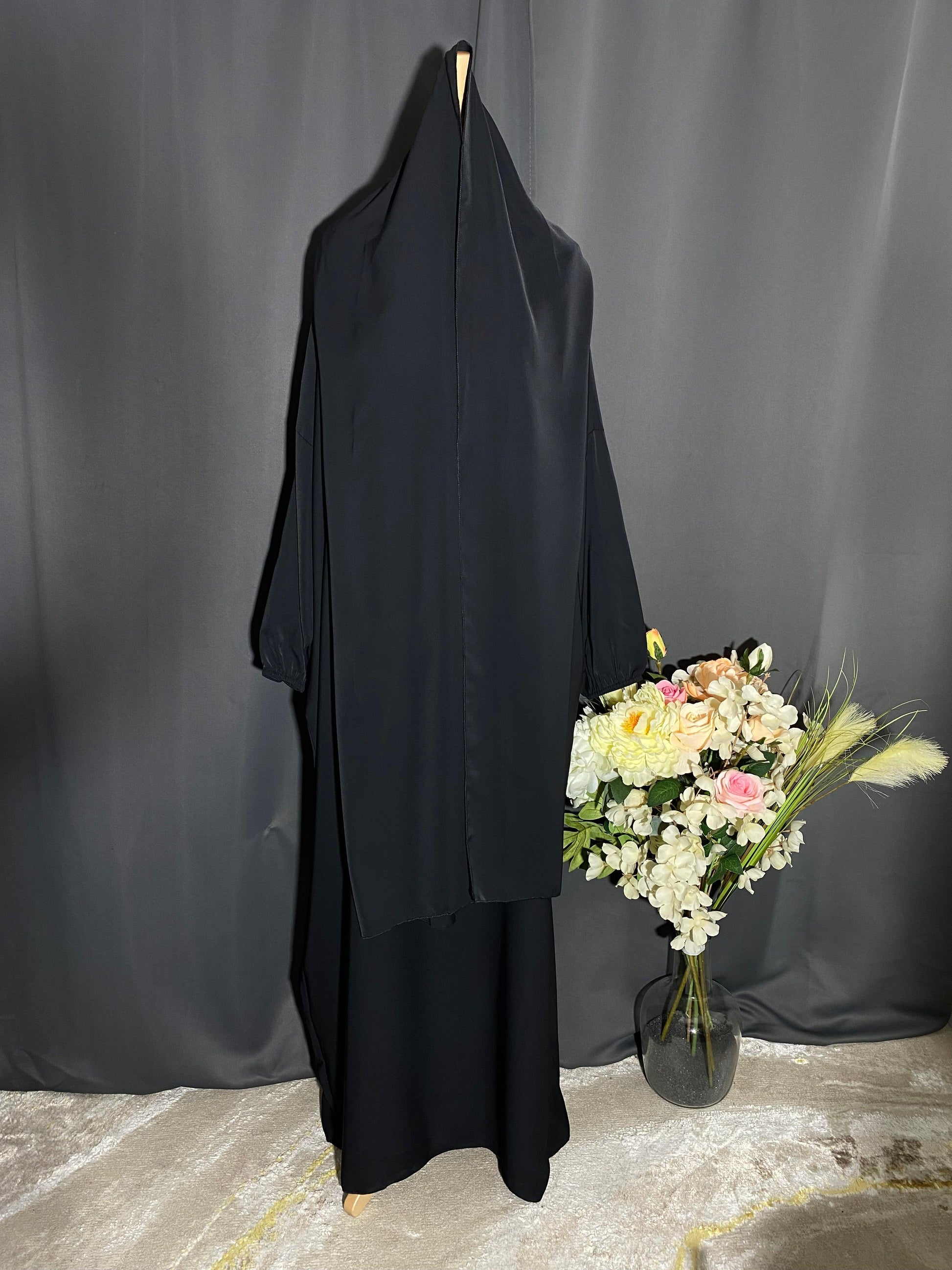 ABAYA RIHEB NOIRE - BAYT AL MUMIN