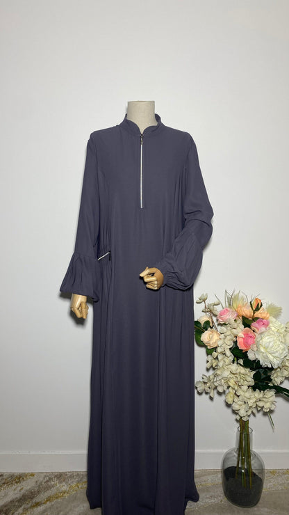 ABAYA NEHIR ANTHRACITE - BAYT AL MUMIN