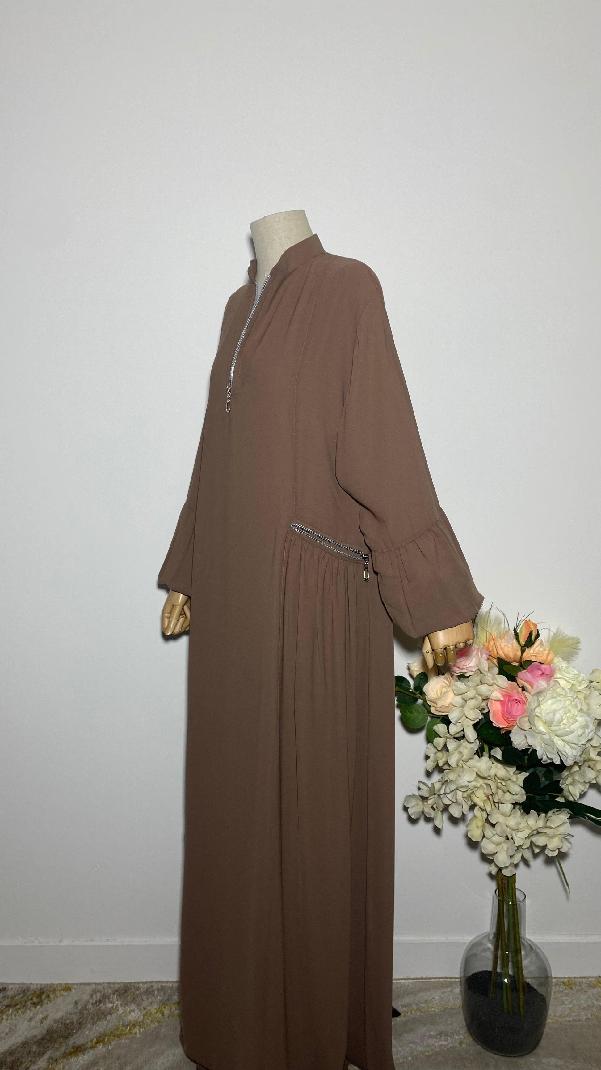 ABAYA AZRA SAND - BAYT AL MUMIN