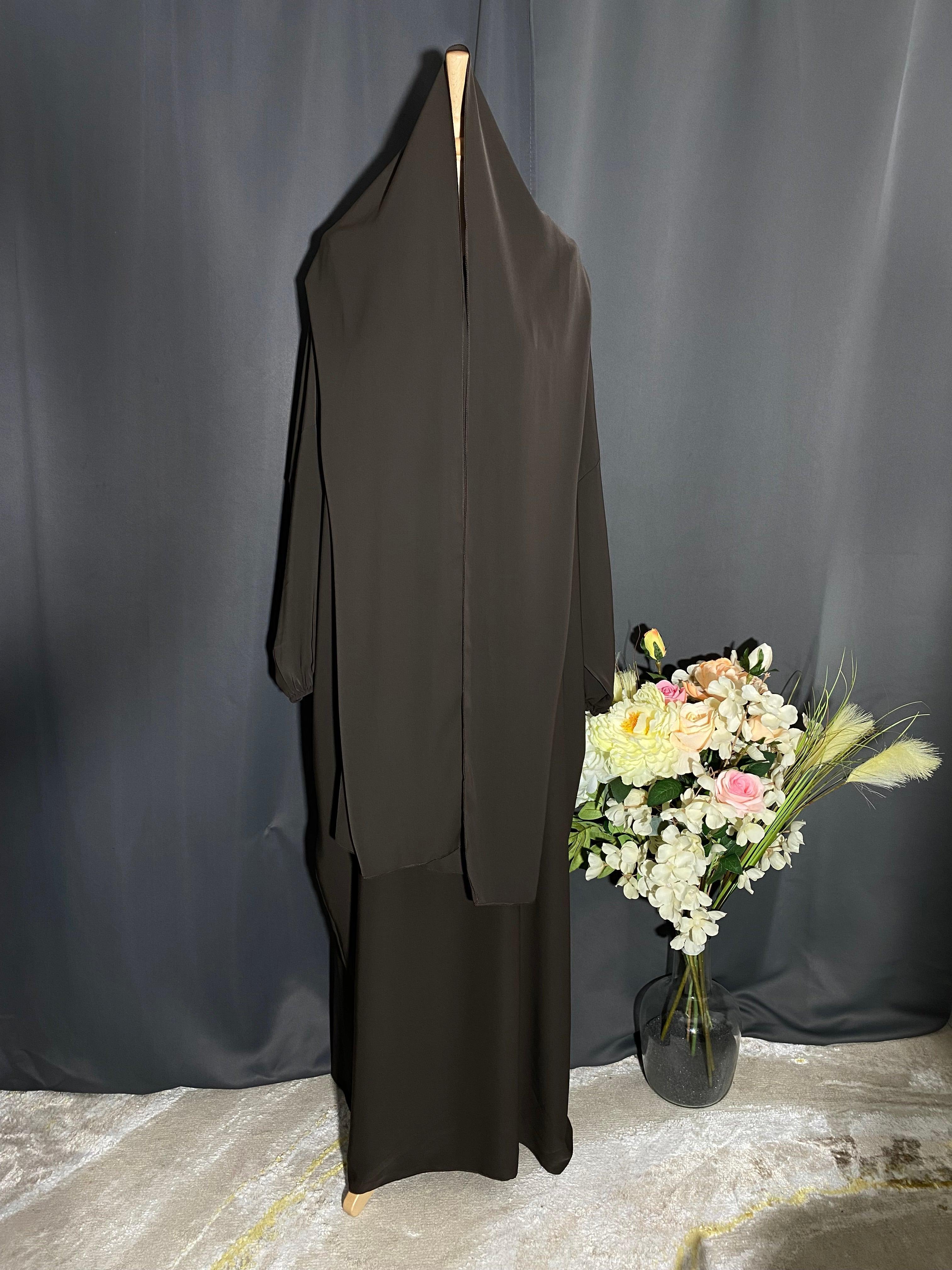 ABAYA RIHEB MARRON - BAYT AL MUMIN
