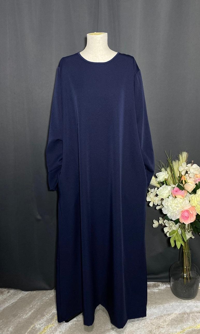 ABAYA MONA BLEU MARINE - BAYT AL MUMIN