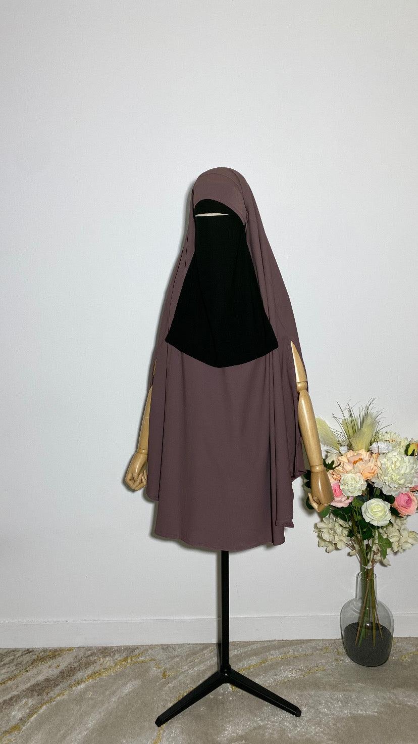 NIQAB PULL DOWN - CAP NOIR - BAYT AL MUMIN