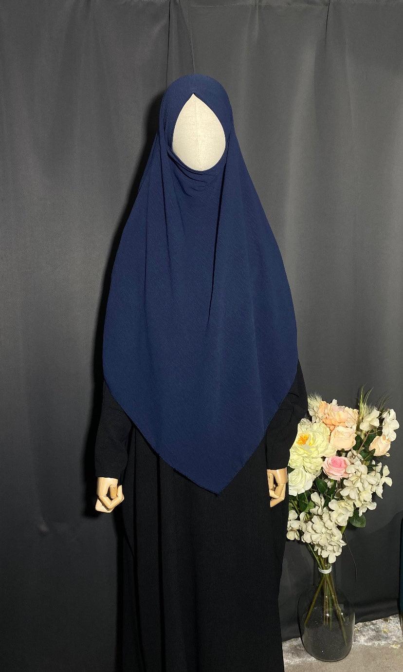 KHIMAR BLEU FONCÉ - BAYT AL MUMIN