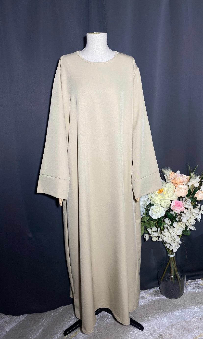 ABAYA MONA BEIGE - BAYT AL MUMIN