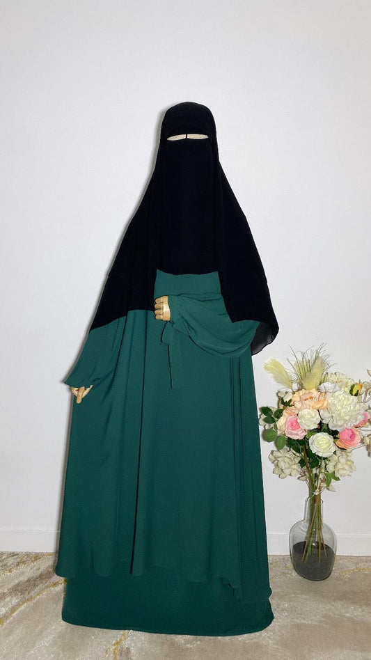 BLACK SQUARE HIJAB