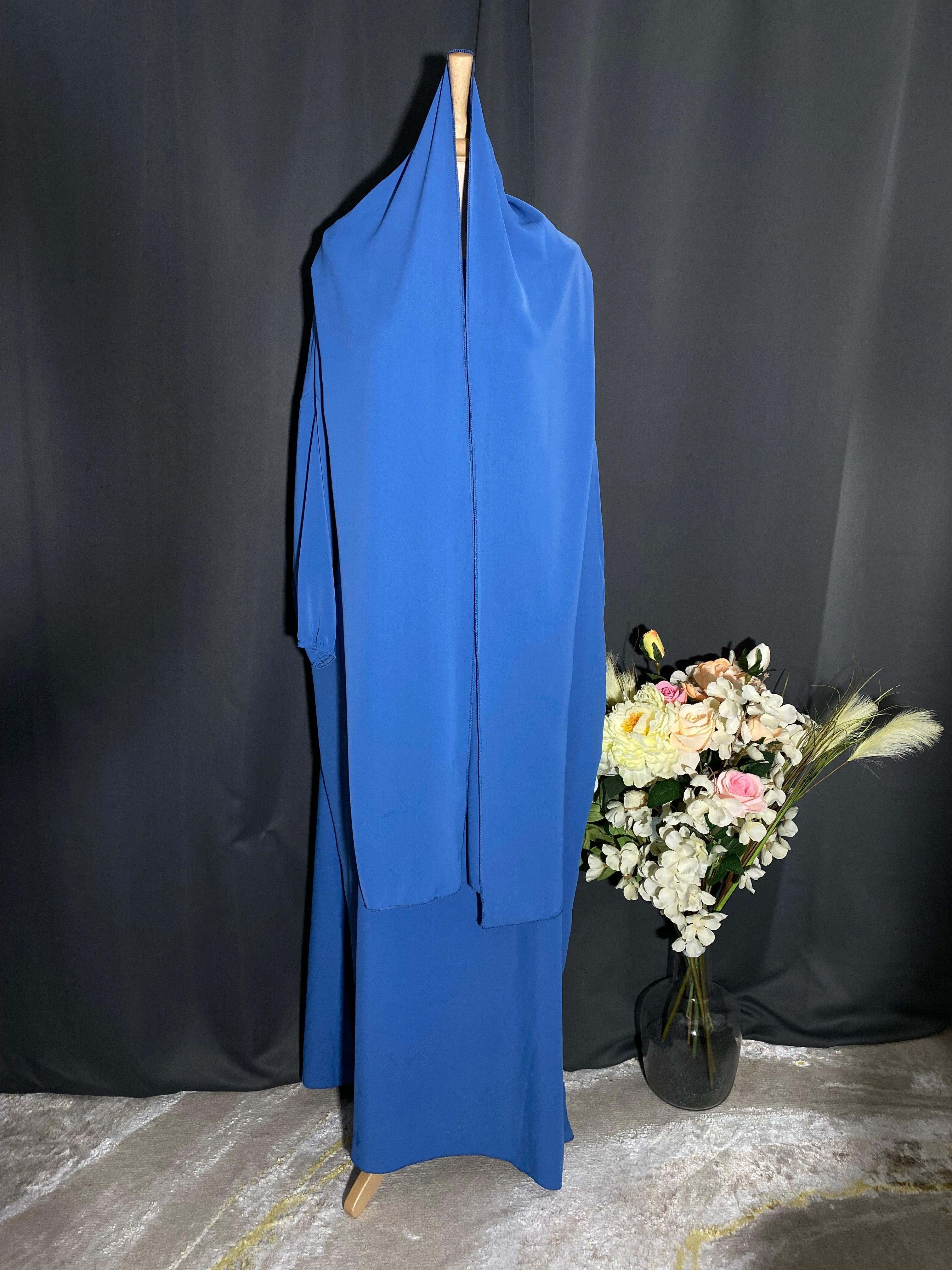 ABAYA RIHEB BLEUE - BAYT AL MUMIN