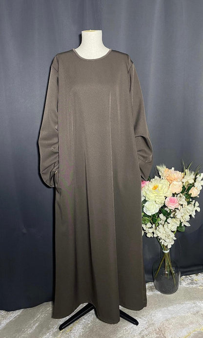 ABAYA MONA MARRON - BAYT AL MUMIN