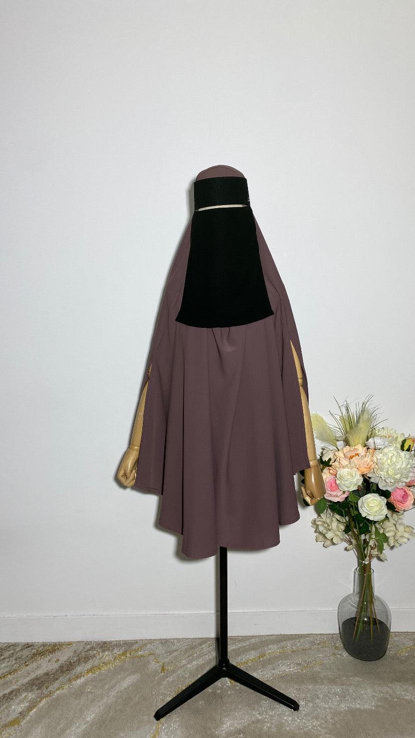 NIQAB SAOUDI NOIR - BAYT AL MUMIN