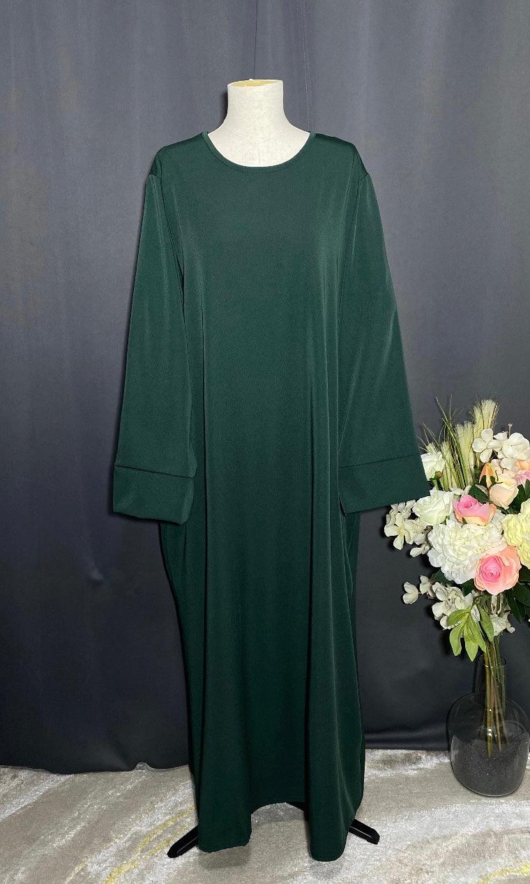 ABAYA MONA VERT SAPIN - BAYT AL MUMIN