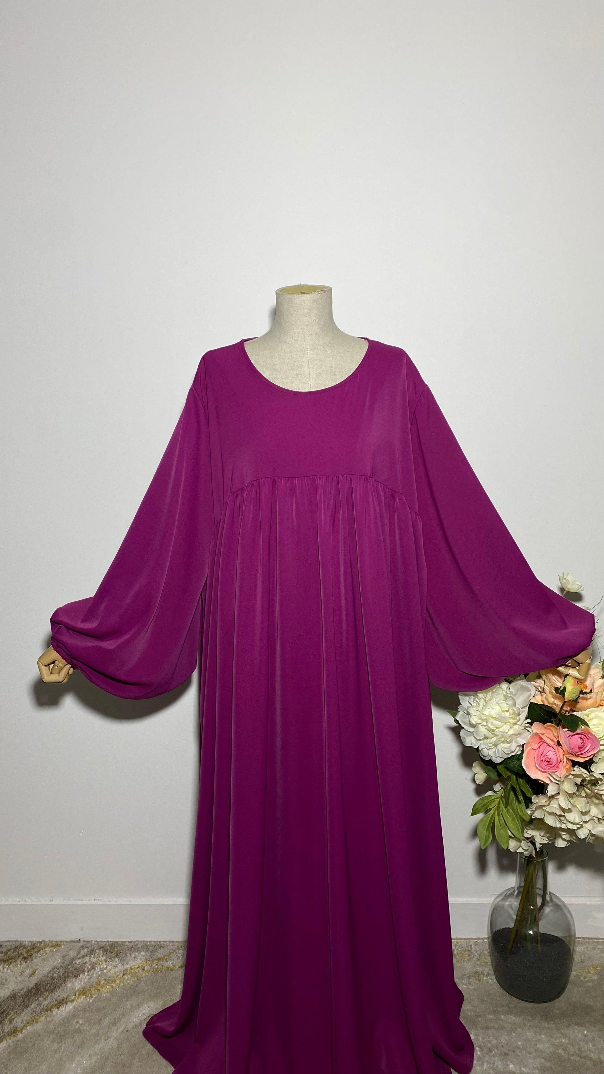 ABAYA JINA FUCHSIA - BAYT AL MUMIN