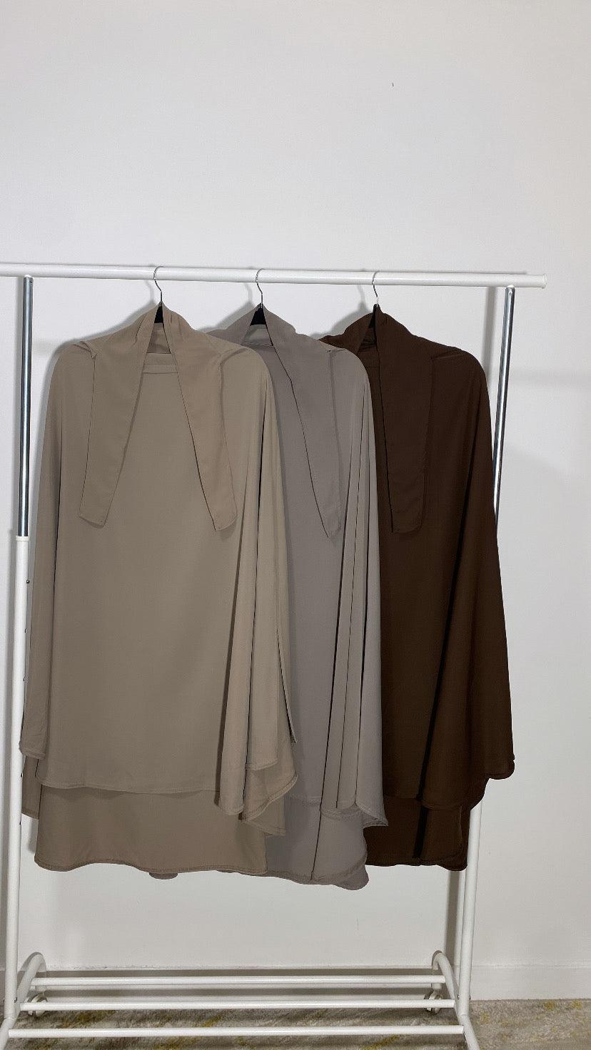Khimar Hasna Chocolat
