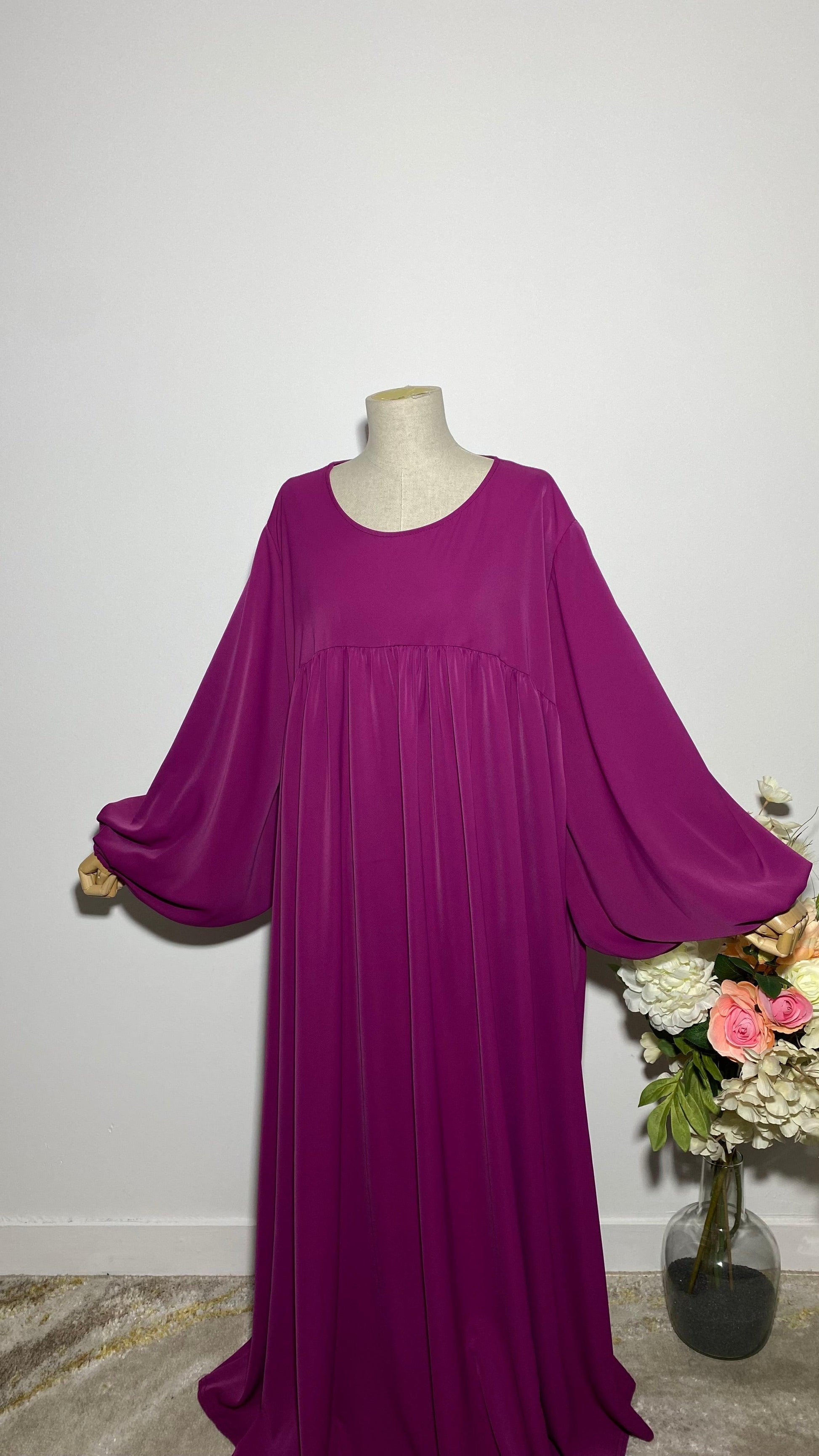 ABAYA JINA FUCHSIA - BAYT AL MUMIN