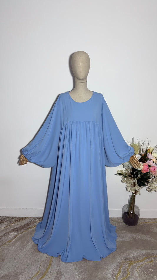 ABAYA JINA BLEU