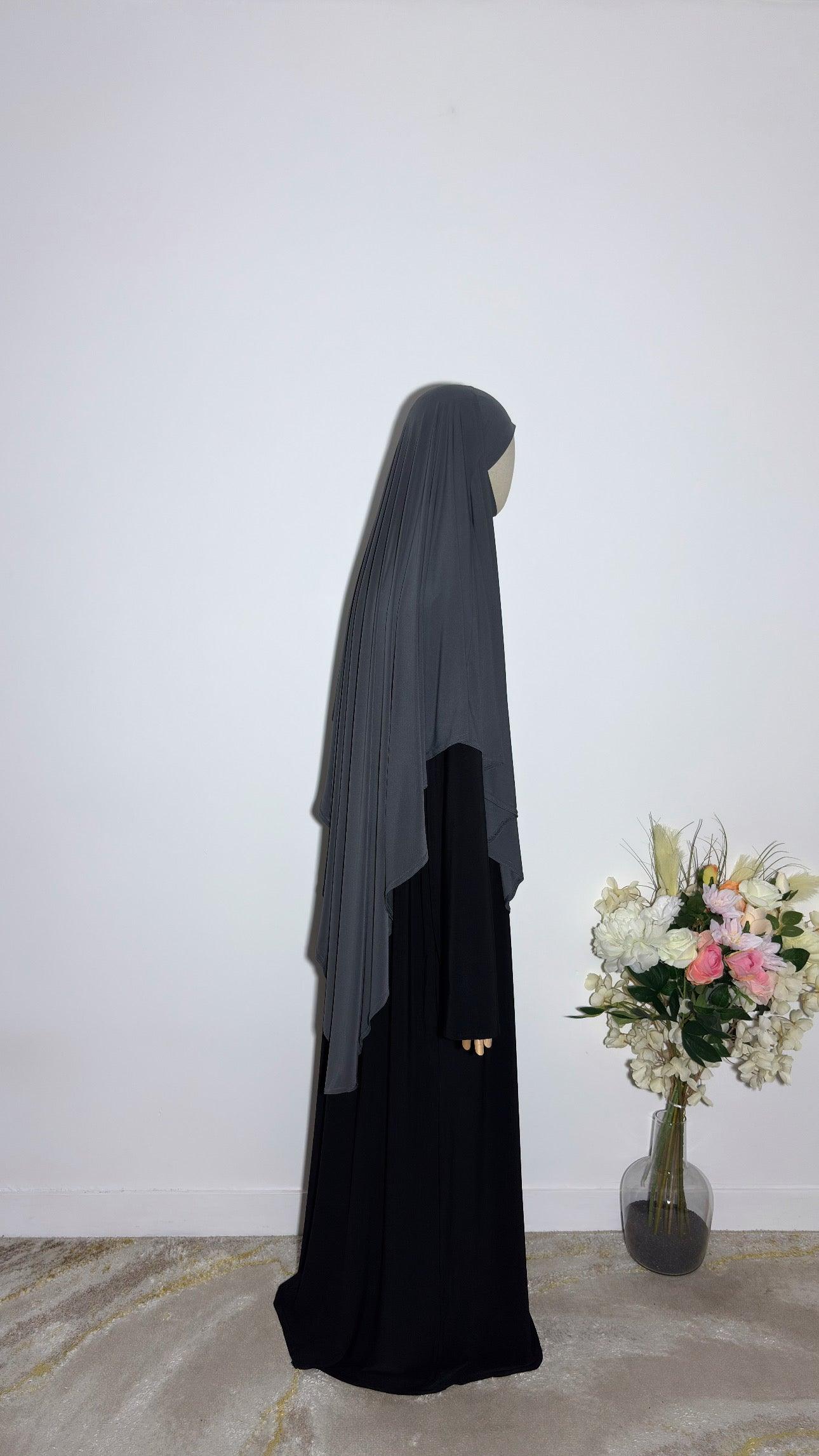 Khimar Afiya Anthracite