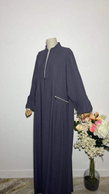 ABAYA NEHIR ANTHRACITE - BAYT AL MUMIN