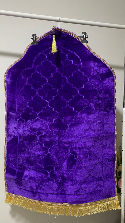 TAPIS DE PRIÈRE VIOLET