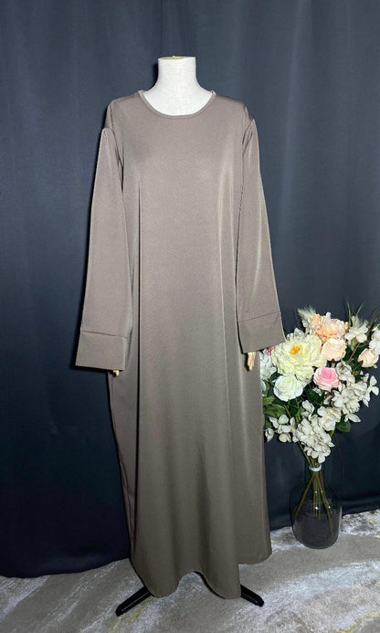 ABAYA MONA TAUPE - BAYT AL MUMIN