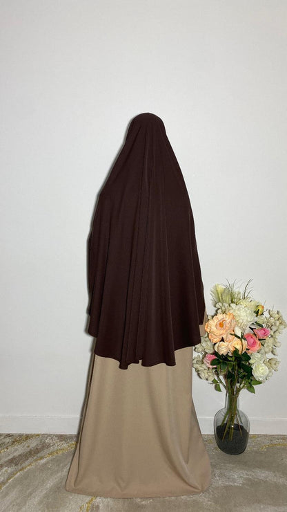 KHIMAR HASNA MARRON - BAYT AL MUMIN