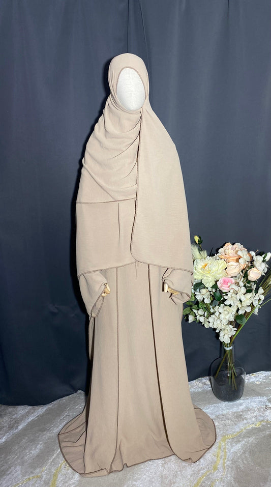 ENSEMBLE ALYA BEIGE - BAYT AL MUMIN