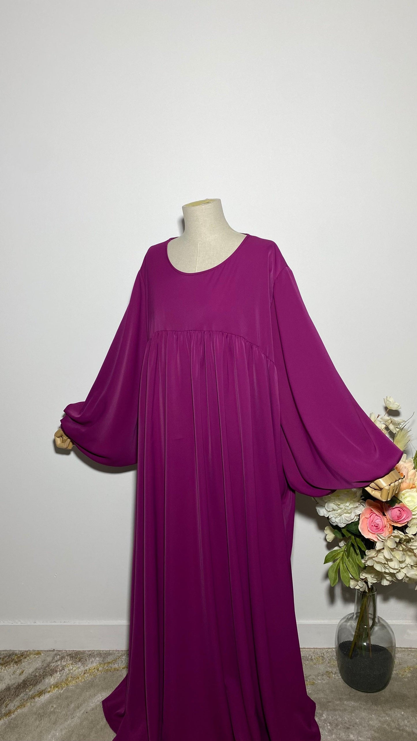 ABAYA JINA FUCHSIA - BAYT AL MUMIN