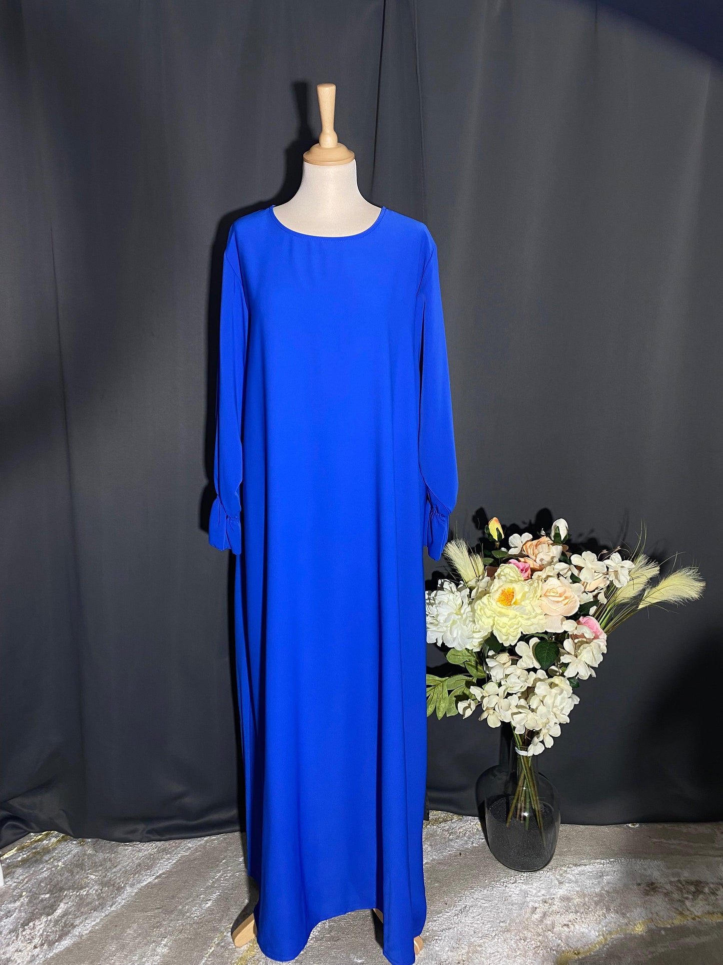 ABAYA ISRA BLEUE - BAYT AL MUMIN