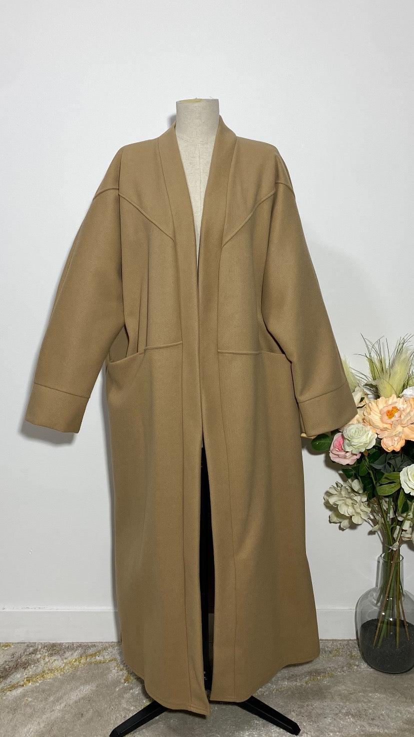 MANTEAU BEIGE - BAYT AL MUMIN