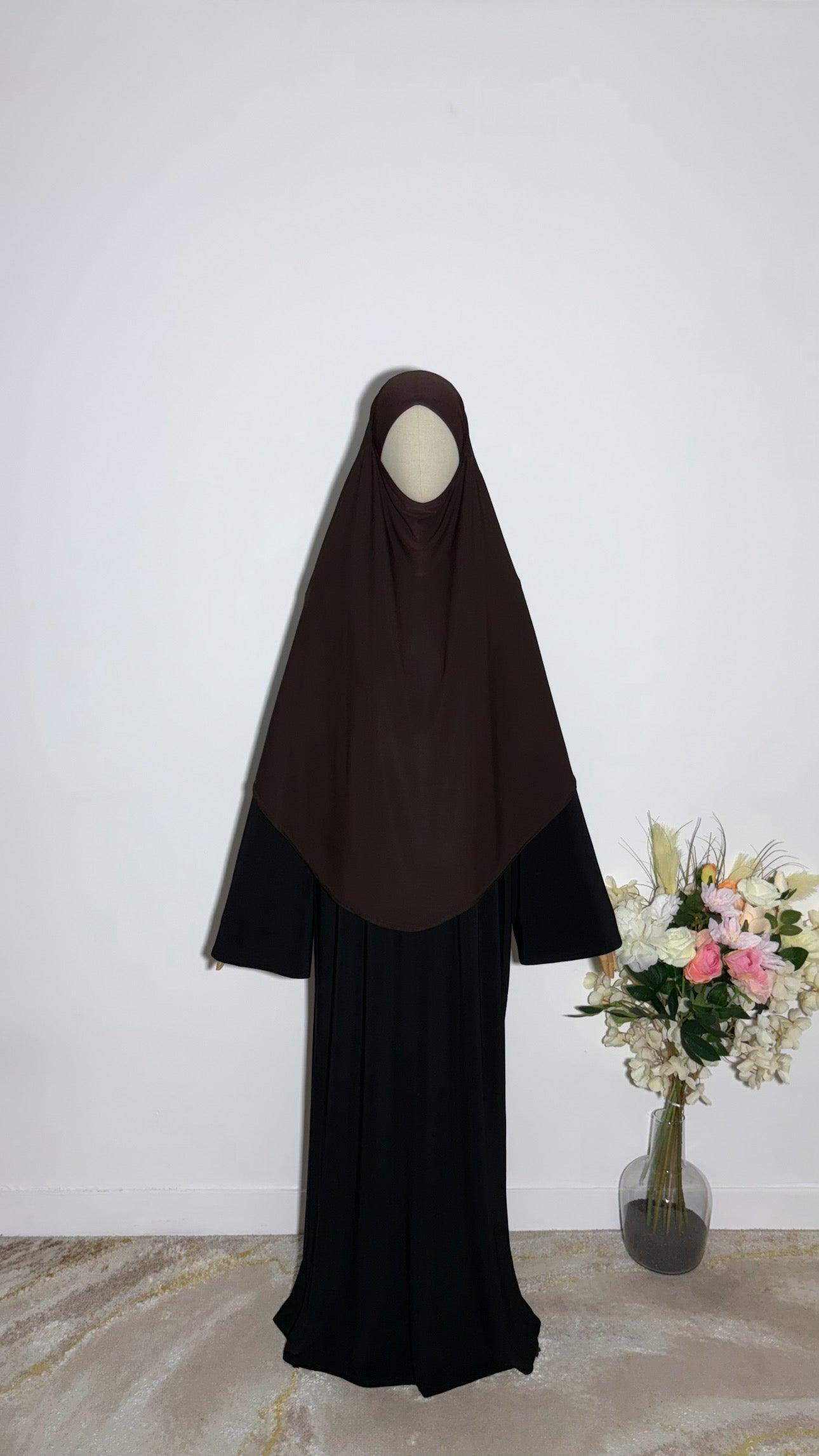 Khimar Afiya Chocolat