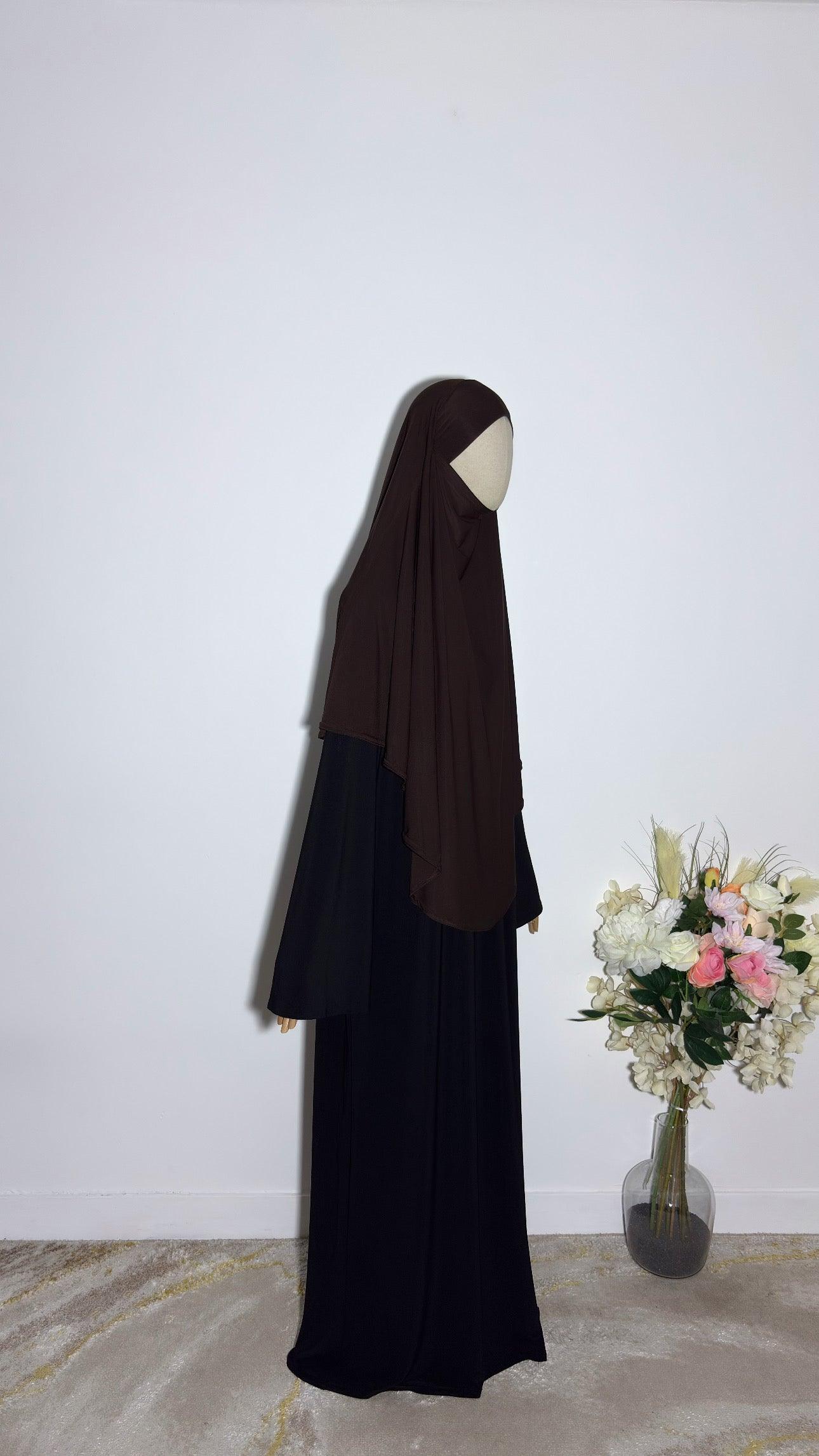 Khimar Afiya Chocolat